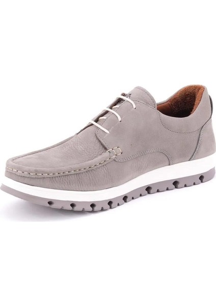 19601 Confort Deri Sneaker Erkek Babet Gri fırsatları