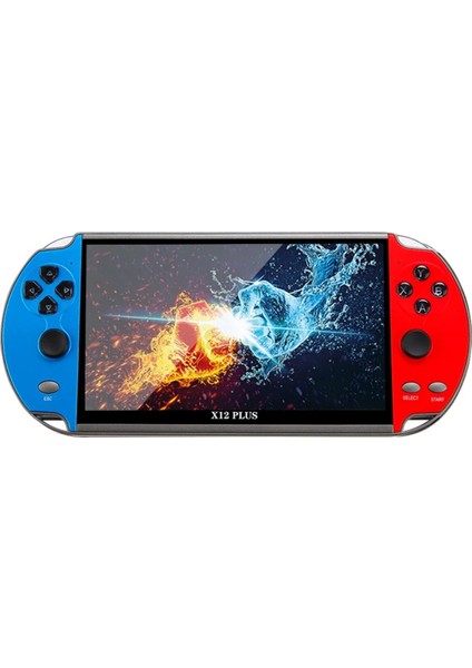 X12 Plus 7 Inç Ekran 1000 Oyunlu Retro Oyun Konsolu Atari