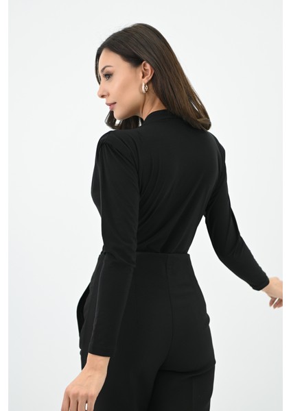 Kadın Omuz Büzgü Çıtçıtlı Body 1678-24 fırsatları