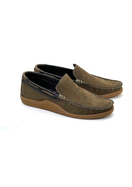 Erkek Deri Bağcıksız Günlük Loafer 4510