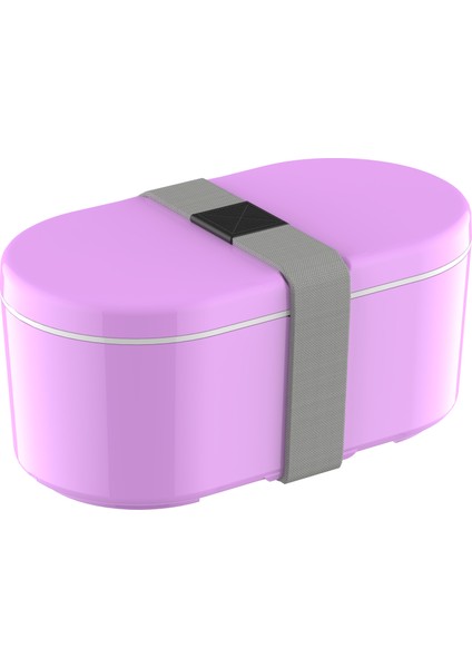 Boxy Large Crocus 1450ML (49OZ) Lunch Box - Yemek Taşıma Kabı - Mor