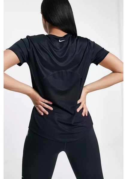 Miler Dri Fit Tee Sırt Hava Panelli Koşu Spor Antrenman Tişörtü Siyah fiyatları