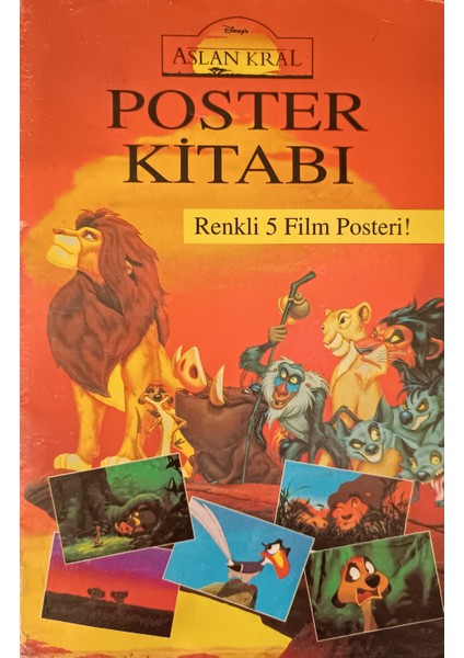 Aslan Kral Poster Kitabı