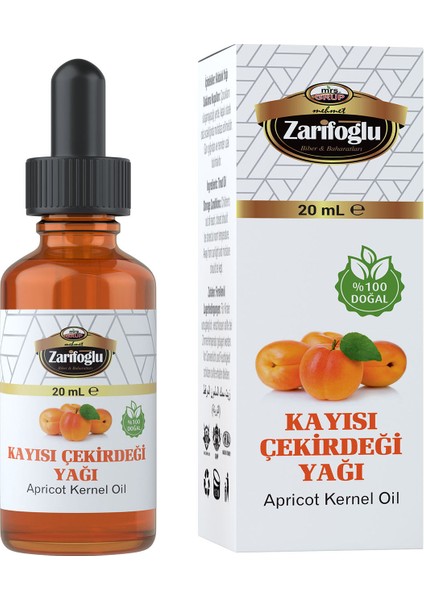 Kayısı Çekirdeği Yağı 20 ml
