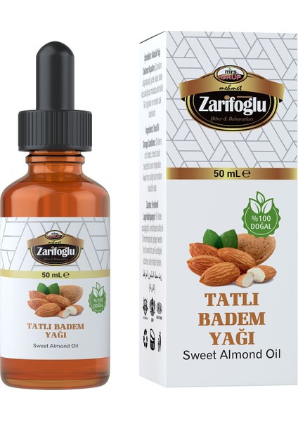 Tatlı Badem Yağı 50 ml