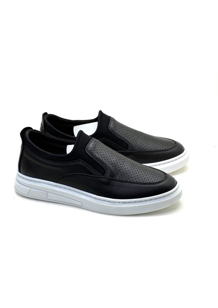 Hakiki Deri Erkek Günlük Sneaker Spor Ayakkabı, 3004