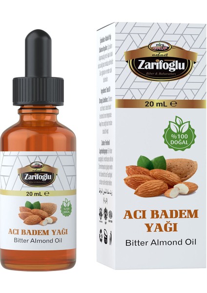 Acı Badem Yağı 20 ml