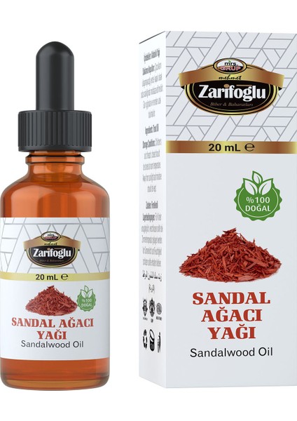 Sandal Ağacı Yağı 20 ml