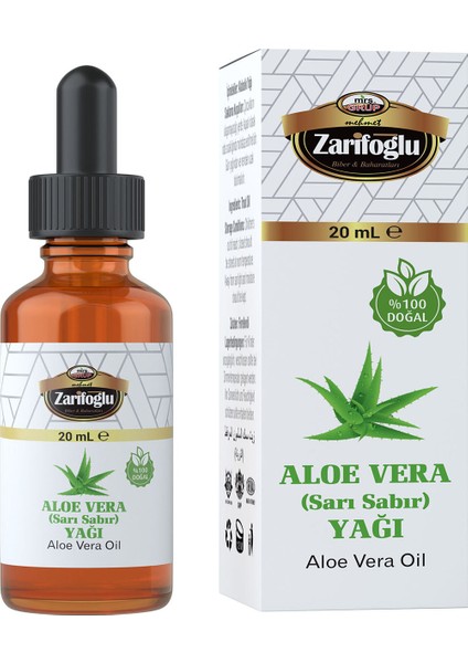 Aloe Vera Yağı 20 ml