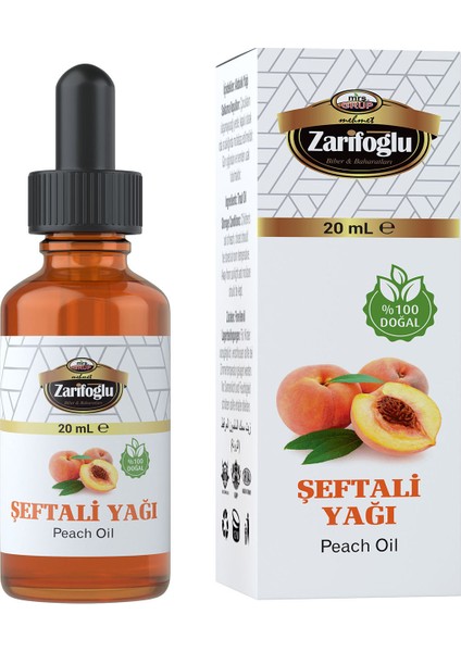 Şeftali Yağı 20 ml