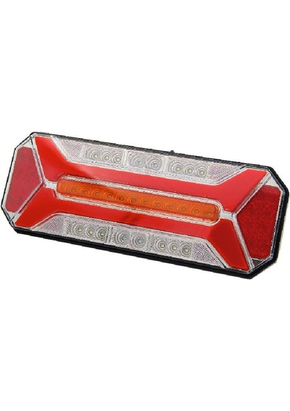 Yeni Star Neon LED Stop Lambası Kayar Sinyalli Kamyon-Tır-Dorse-Karavan-Kamyonet 12X24 Volt 1 Adet