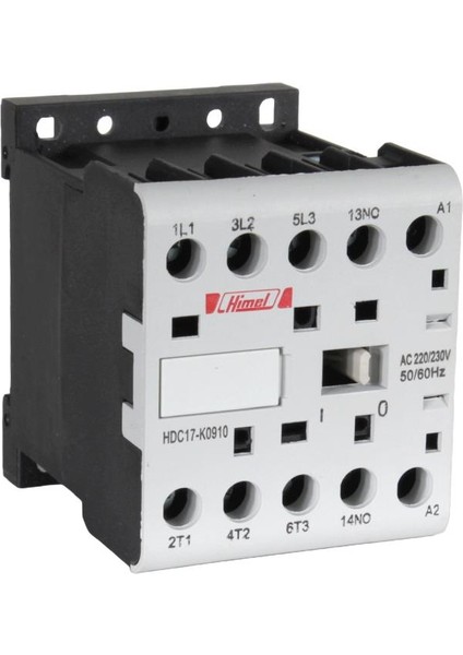 HİMEL Mini Kontaktör-9A-1 NO 220V 50Hz