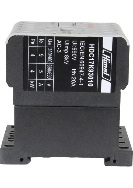 HİMEL Mini Kontaktör-9A-1 NO 220V 50Hz modelleri