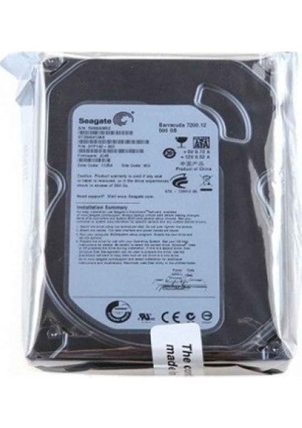 500 GB Seagate 3,5'' 7/24 Kurumsal Güvenlik Harddiski