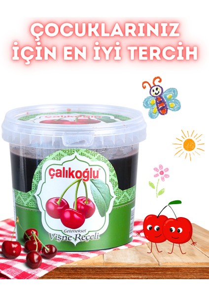 Geleneksel Vişne Reçeli 1500 gr (Kova) fiyatları