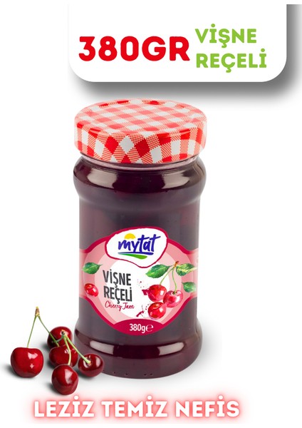 Geleneksel Vişne Reçeli 380 gr (Cam Kavanoz)