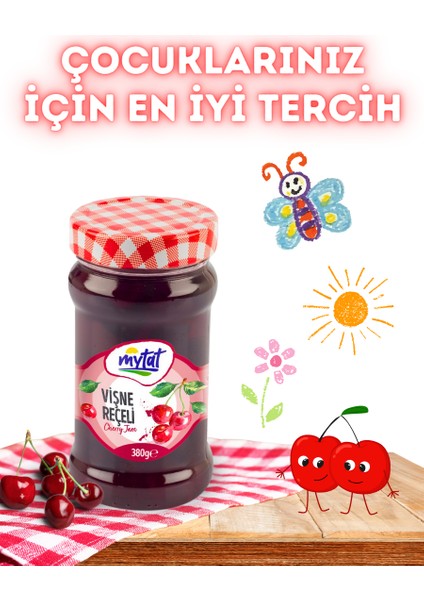 Geleneksel Vişne Reçeli 380 gr (Cam Kavanoz) fiyatları