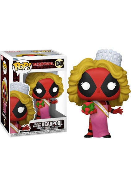 Pop Marvel: Deadpool - Beauty Pageant Deadpool NO:1340 Bobble-Head