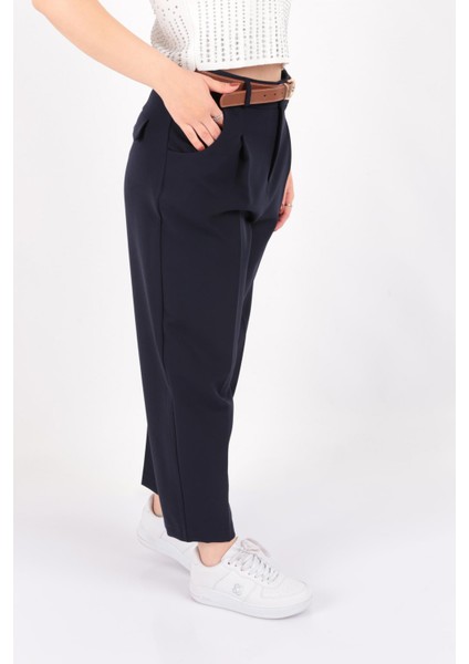 70640 Kadın Kemerli Pantolon