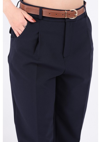 70640 Kadın Kemerli Pantolon