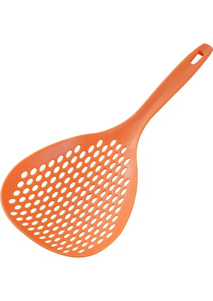 Loo Noodle Dumpling Için Mutfak Kevgir Haş Önleyici Kaşık Turuncu (Yurt Dışından)