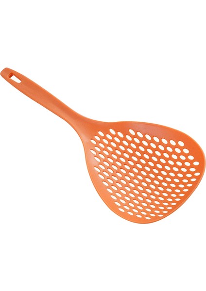 Loo Noodle Dumpling Için Mutfak Kevgir Haş Önleyici Kaşık Turuncu (Yurt Dışından)