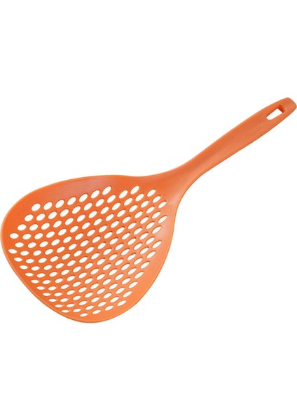 Loo Noodle Dumpling Için Mutfak Kevgir Haş Önleyici Kaşık Turuncu (Yurt Dışından)