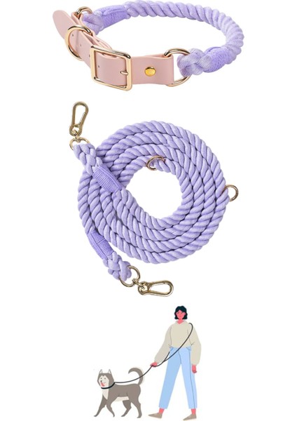 ‘’ Pera ‘’ Eller Serbest - 2 Parça Köpek Gezdirme Seti