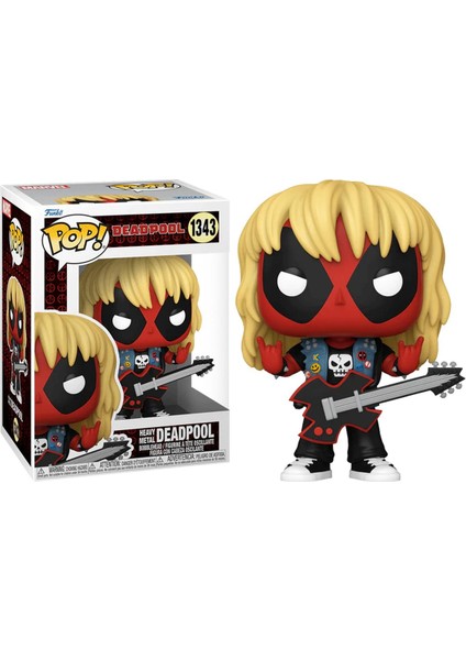 Pop Marvel: Deadpool - Heavy Deadpool NO:1343 Bobble-Head