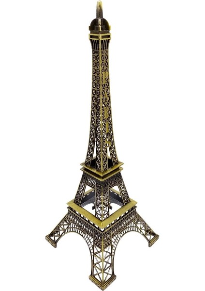 Minyatür Metal Paris Eyfel Kulesi Dekoratif Biblo 38 cm modelleri