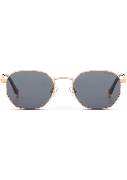 Ds 2331 C1 52 Unisex Geometrik Gold Metal Güneş Gözlüğü fiyatları