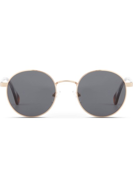 Ds 2341 C3 50 Unisex Yuvarlak Gold Metal Güneş Gözlüğü fiyatları