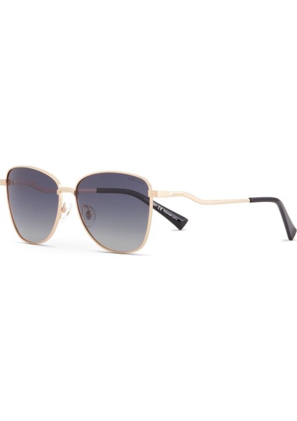 Ds 2334 C1 60 Kadın Cat Eye Gold Metal Güneş Gözlüğü