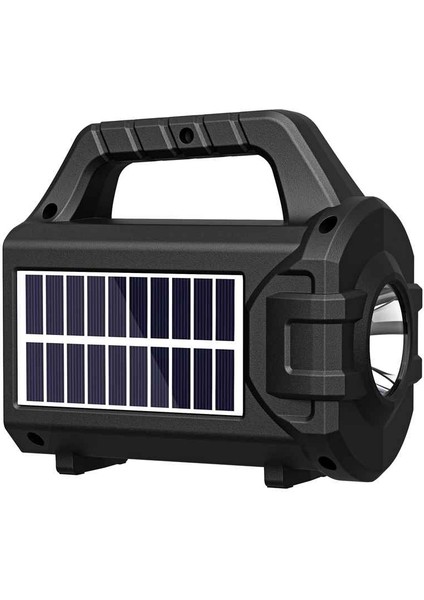 Güneş Enerjili Solar 60 W Radyolu Kamp Feneri