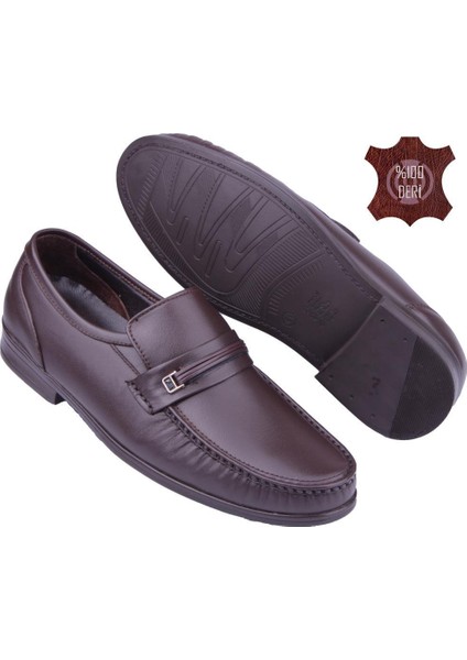 Iç Dış Deri Günlük Ortopedik Erkek Ayakkabı-(Detector Men'S Daily Orthopedic Shoes With Genuine Leather) Dtc0333