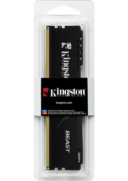 KINGSTON 16GB 3200MT/s DDR4 CL16 DIMM Beast Black Turkey KF432C16BB/16TR - RAM