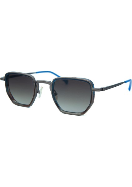 Argento C2 46 Unisex Geometrik Bronz Metal Güneş Gözlüğü
