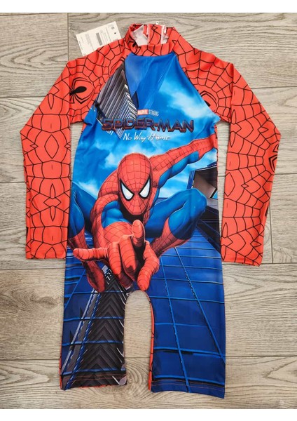 Erkek Çocuk Örümcek Adam Baskılı Spiderman Temalı Mayo fiyatları