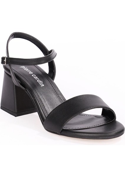 Pc-53032 Siyah Kadın Topuklu Ayakkabı