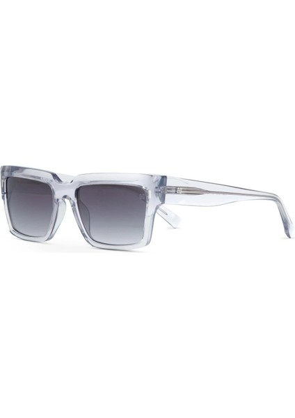 Hm 1665 C3 55 Unisex Kare Şeffaf Kemik Güneş Gözlüğü