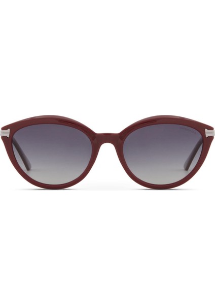 Ds 2339 C3 55 Kadın Oval Bordo Kemik Güneş Gözlüğü fiyatları