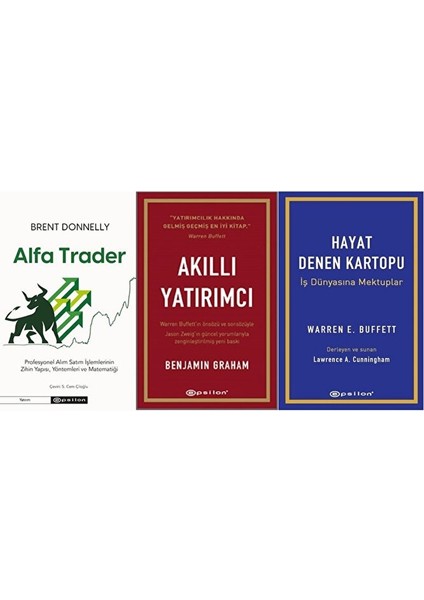 Alfa Trader - Akıllı Yatırımcı - Hayat Denen Kartopu 3'lü Set