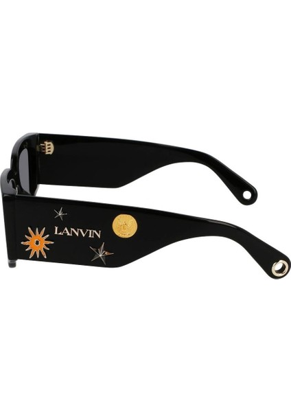 Lnv 673 001 52 Kadın Kare Füme Kemik Güneş Gözlüğü modelleri