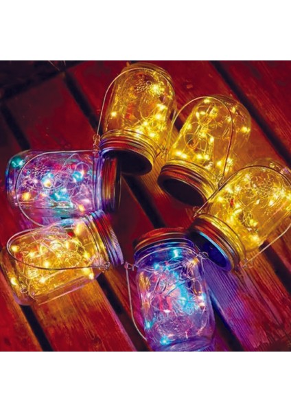 Güneş Enerjili Solar 3 W Rgb Peri Ledli Dekoratif Kavanoz fiyatları