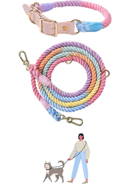 ‘’ Pera ‘’ Eller Serbest - 2 Parça Köpek Gezdirme Seti