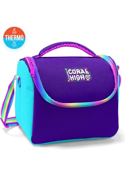 Kids Mor Rainbow Fermuarlı Thermo Beslenme Çantası 11872 fiyatları