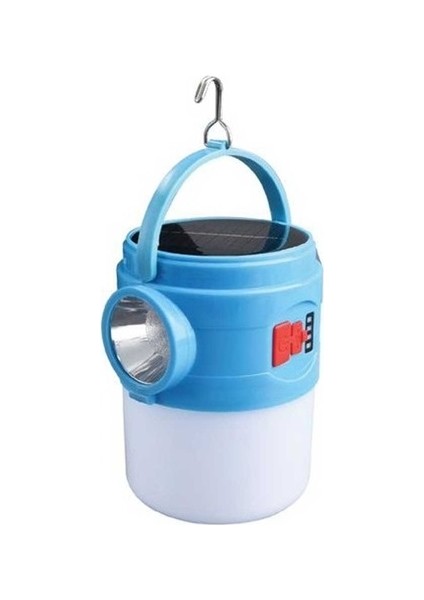 Güneş Enerjili Solar 30 W Beyaz Işıklı Lamba