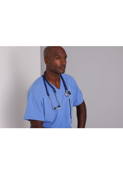 Amplify Medikal Giyim Doktor Scrubs Tek Üst likralı modelleri