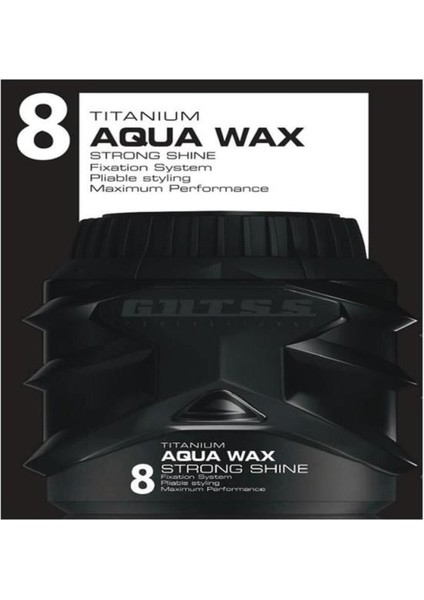 Şekillendirici Titanyum Aqua Wax No:8 150ml X2