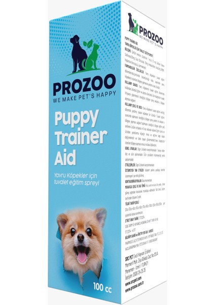 Yavru Köpek Tuvalet Eğitim Spreyi